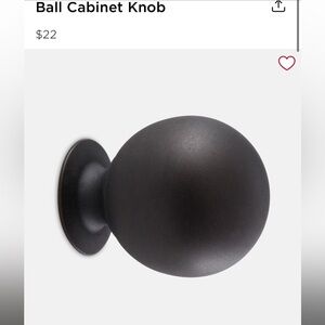 Rejuvenation Ball Cabinet Knob in Oil-Rubbed Bronze 1.25 inch (21 available)